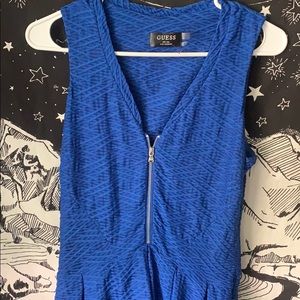 Guess Dresses - GUESS Cocktail Dress Blue Business Midi Guess Dresses - GUESS Cocktail Dress Blue Business Midi